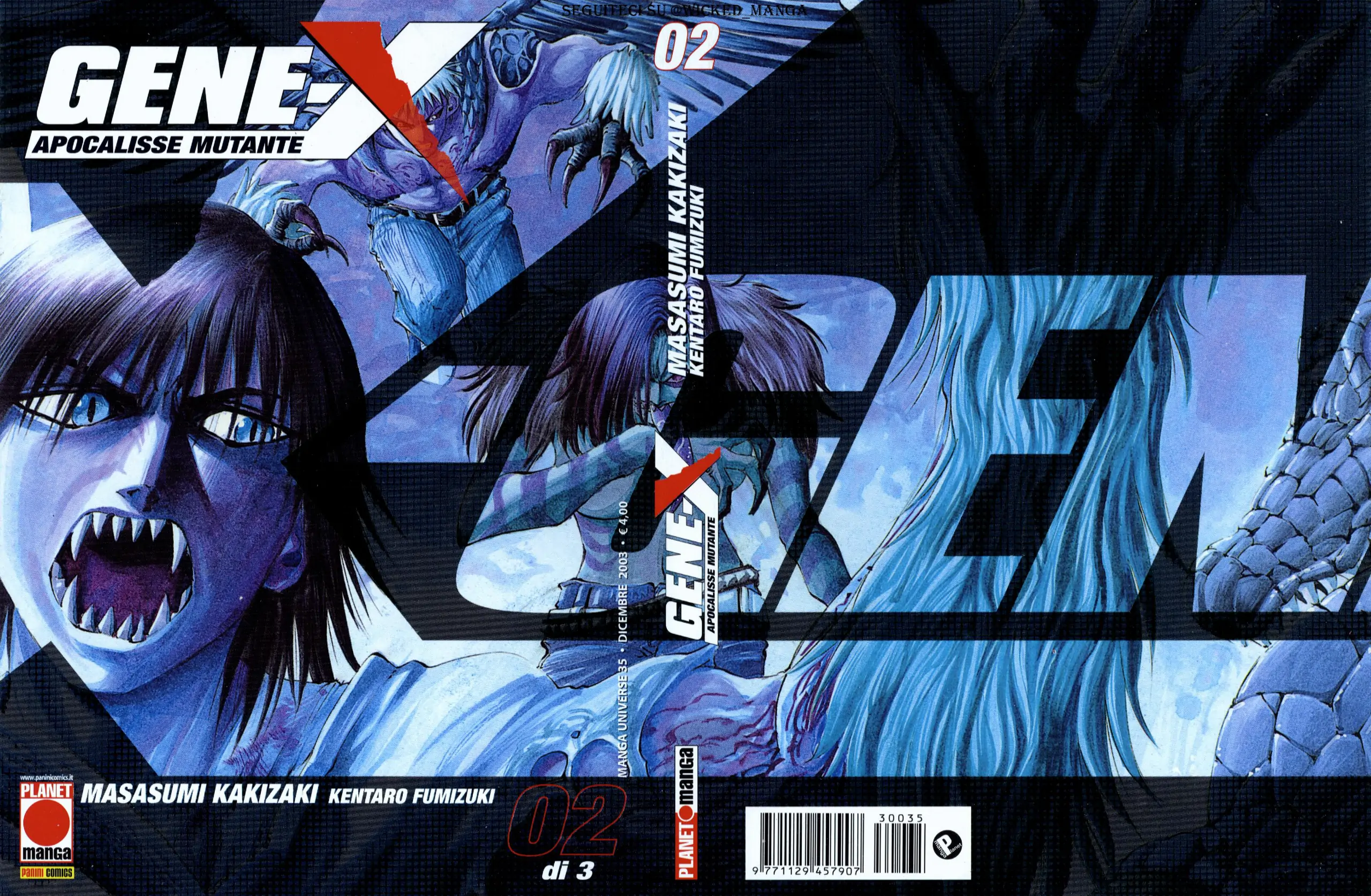 Gene X - Apocalisse Mutante-Volume 2 Chapter 0